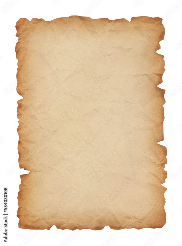 Ancient Paper Ripping Paper vintage background. Recycle brown paper crumpled texture, Old ...