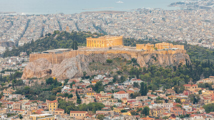 Wall Mural - The Parthenon in Athens in Greece on September 2022