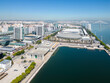 © Angelino - Aerial footage of Park of The Nations in Lisbon (Parque das Nações)