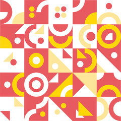 Naklejka na meble seamless pattern with circles