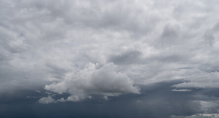 Wall Mural - Beautiful cloudy, stormy sky