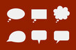 © LizaFaitho - set of speech bubbles for comic