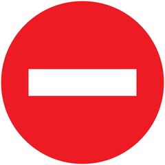 Wall Mural - Stop sign isolated PNG image
