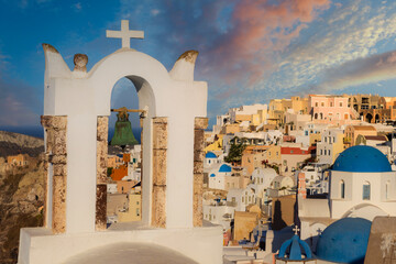 Wall Mural - Famous view of Oia