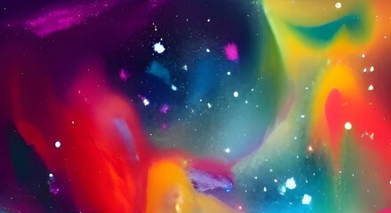 Wall Mural - night starry sky and Milky Way. Space dark background with fragment of our galaxy