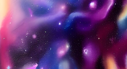 Wall Mural - science fiction wallpaper. Beauty of deep space. Colorful graphics for background, clouds, night sky, universe, galaxy, Planets,