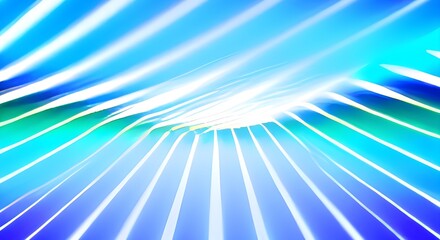 Poster - futuristic technology lines background with light effect