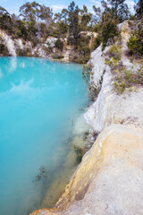 Canvas Print - Little Blue Lake in Tasmania Australia