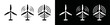 Windmill icon vector. Wind turbines or propeller symbol silhouette. Electrical energy windmill power illustration