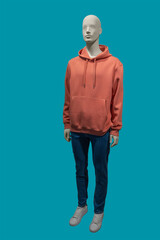 Poster - Full length male mannequin