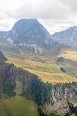 Canvas Print - Survole de la Suisse et des Alpes en petit avion