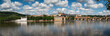 © Souvik - Panoramic view above at Charles Bridge Prague Castle and river Vltava Prague Czech Republic.