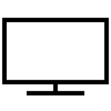 Tv Modern Line Style Icon