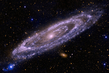 Wall Mural - Galaxy M31 in constellation Andromeda.