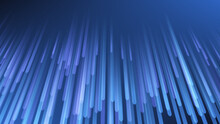 Abstract Modern Line Background. Blue Neon Light Digital Technology. Vector Art Illustration