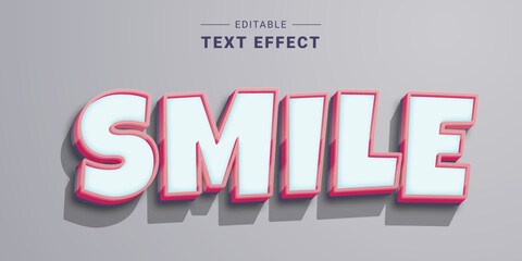 Poster - 3d cartoon text effect