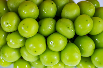 Close up photo of Shine Muscat Grape