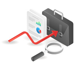 Aufkleber - Analyst data paper business bag
