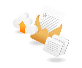 Poster - Email data storage on cloud server