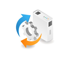 Poster - Server data recovery
