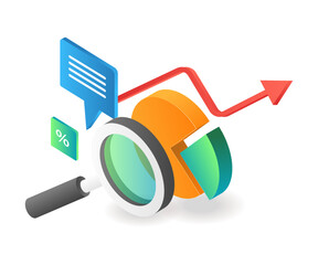 Aufkleber - Successful investment business analyst