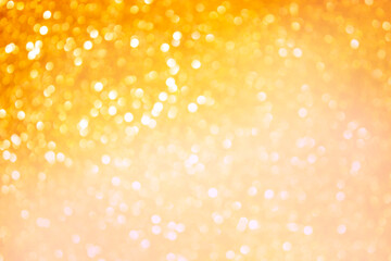Wall Mural - yellow blank shiny background. bokeh