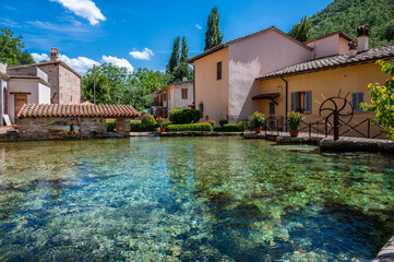 Wall Mural - Rasiglia. Small village of the springs. Umbria