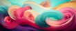  Abstract twirling pastel colors as background wallpaper 