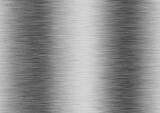 Fototapeta Nowy Jork - Abstract metallic background, gray gradient metal plate illustration template for backdrop, webpage, poster.