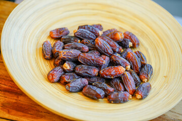 Wall Mural - Studio shooting Turkish dried dates