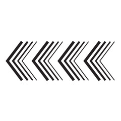 Poster - Black arrow icon. PNG with transparent background.