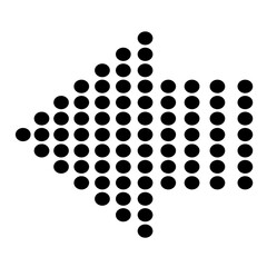 Poster - Black arrow icon. PNG with transparent background.