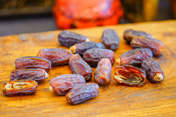 Wall Mural - Studio shooting Turkish dried dates