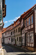 Straße in der Altstadt von Northeim in Niedersachsen in Deutschland 