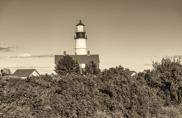 Sticker - Portland Head Lighthouse in Fort Williams Park, Cape Cottage, Maine