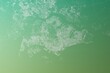 © Hairem - Map of the streets of Singapore made with white lines on yellowish green gradient background. Top view. 3d render, illustration