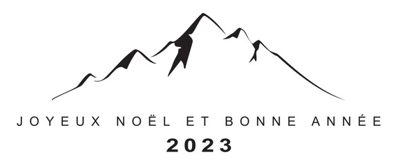 Poster - LOGOTYPE CARTE DE VOEUX 2023