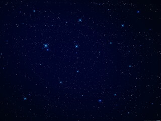 Wall Mural - starry night sky ,nebula planet flares ,starfall ,cosmic universe light template background copy spa