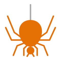 Sticker - spider flat icon