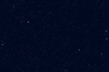 Wall Mural - starry sky night nebula cosmic flares universe planet