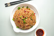 © Austockphoto - A bowl of fried rice
