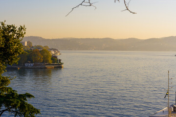 Wall Mural - Sunset on the Bosphorus IStanbul