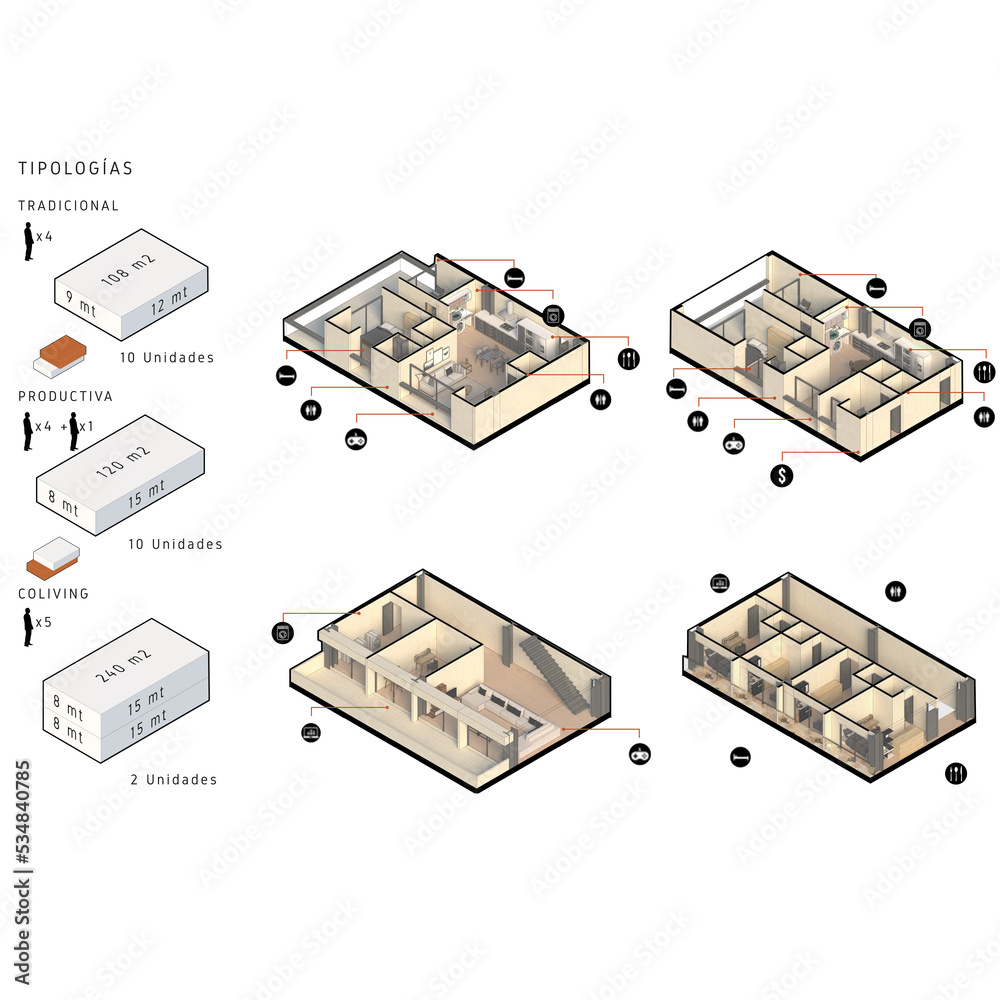 Architectural drawings, diagrams, renders, details and images, who ...