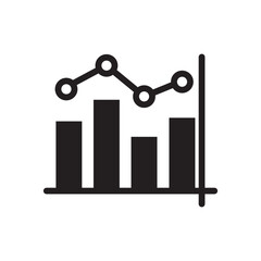 Canvas Print - analysis growth icon