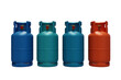  LPG gas cylinder No text on the gas tank. - 3D render