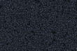 Black abstract tarmac seamless pattern top view. Dark grey asphalt texture. Vector illustration of road coat material. Grunge granular closeup surface. Bitumen grain highway backdrop