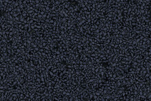 Black Abstract Tarmac Seamless Pattern Top View. Dark Grey Asphalt Texture. Vector Illustration Of Road Coat Material. Grunge Granular Closeup Surface. Bitumen Grain Highway Backdrop
