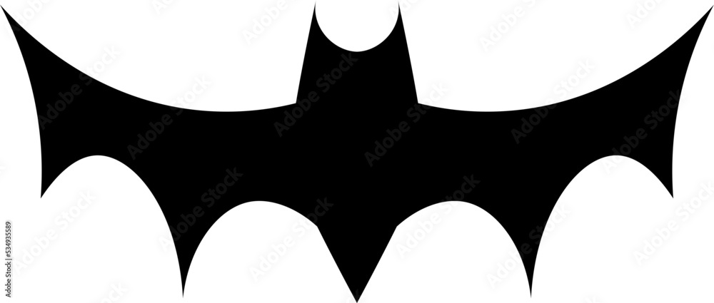 Non Detailed Bat bat design illustration isolated on transparent background Stock Vector ...