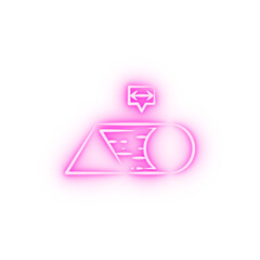 Poster - Transmogrification neon icon