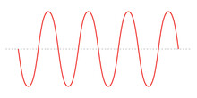 The Basic Properties Of Waves. Parts Of A Wave. Vector Illustration